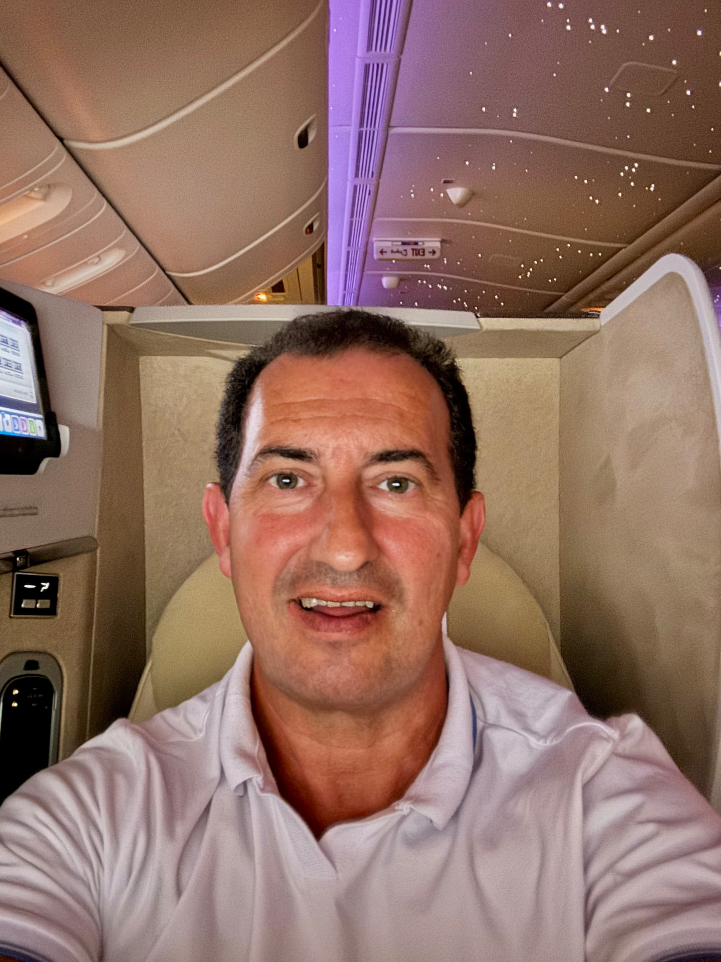 Yuri Machado viajando